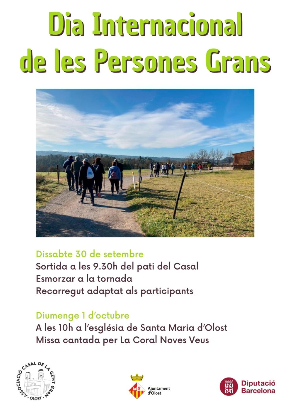 Celebrem el Dia Internacional de les Persones Grans a Olost 